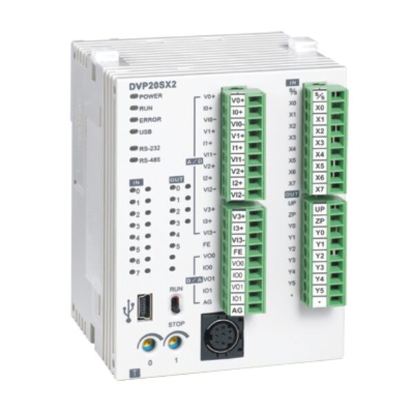 DVP20SX211S – Procesorové jednotky PLC série DVP-S